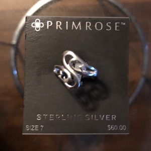 Primrose Sterling Silver Ring Size 7
